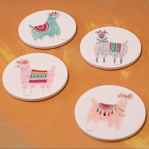 Llama Coasters